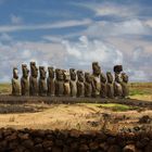 Ahu Tongariki auf Rapa Nui (Osterinsel)