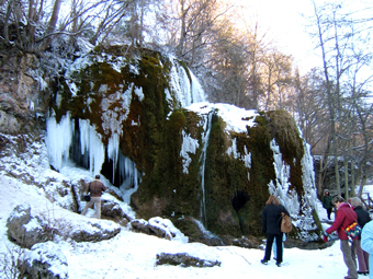 Ahüttener Wasserfall