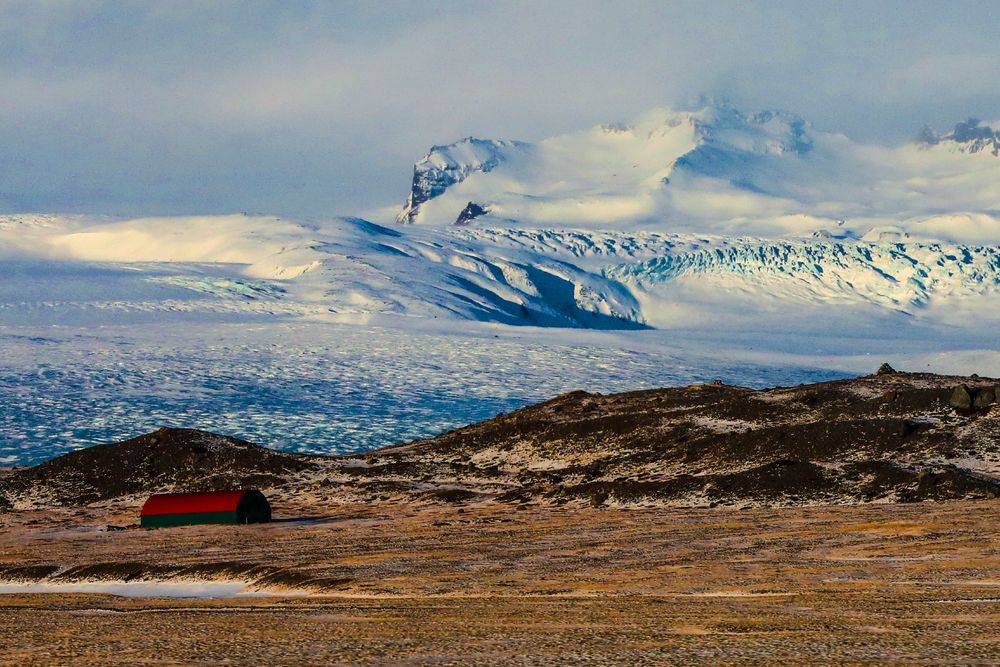 Ai piedi del Vatnajökull 