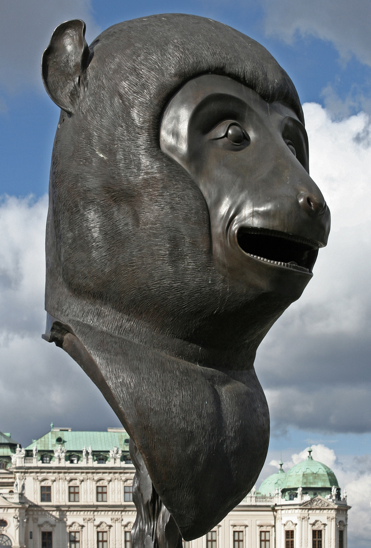 Ai Weiwei: Affe aus dem  "Circle of Animals/Zodiac Heads" im Belvedere