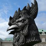 Ai Weiwei: Hahn aus dem "Circle of Animals/Zodiac Heads" im Belvedere