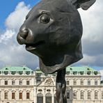 Ai Weiwei: Hase aus dem  "Circle of Animals/Zodiac Heads" im Belvedere