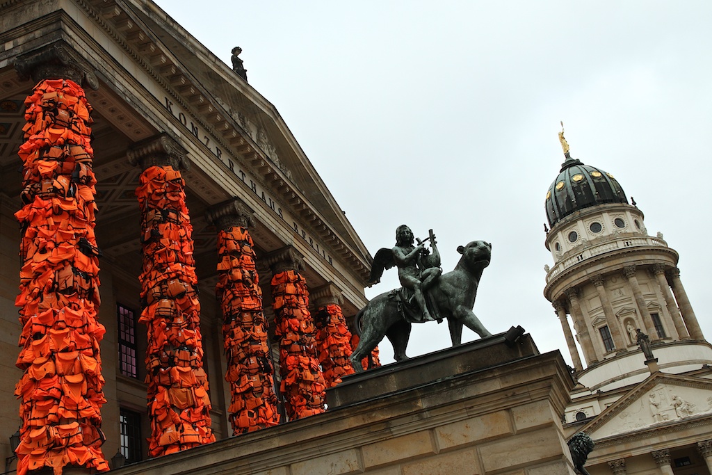 Ai Weiwei - Installation am Konzerthaus am Gendarmenmarkt