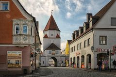 Aichach bei Augsburg pittoreske Altstadt