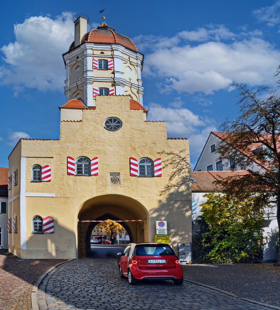 Aichach - Kreisstadt in Bayern -