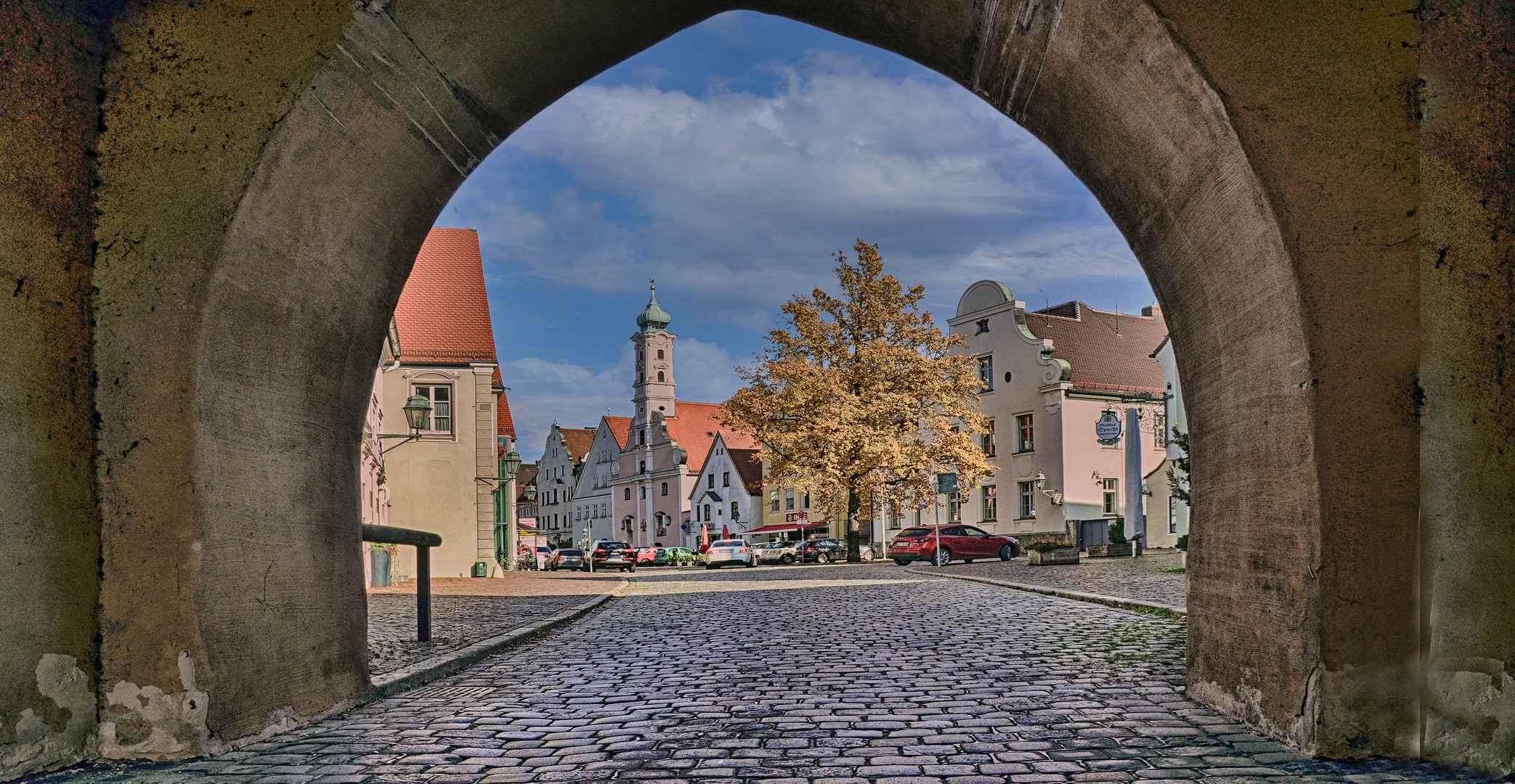 Aichach - Kreisstadt in Bayern -