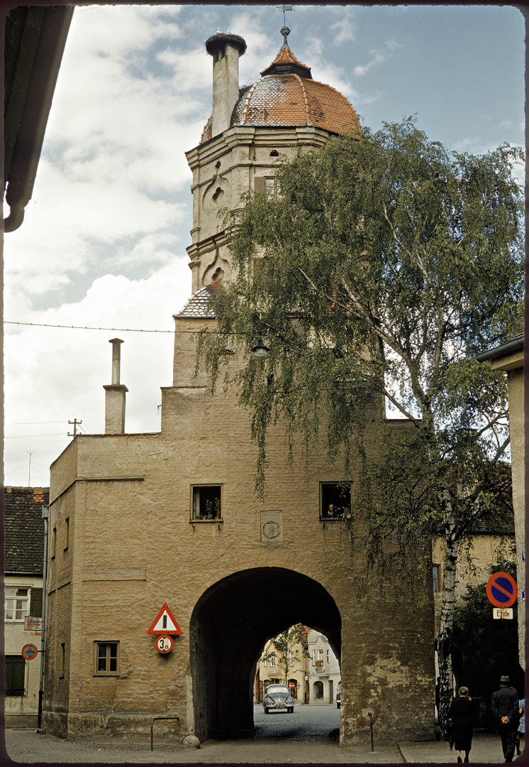 Aichach Stadttor 1957