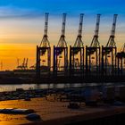 Aida-Ausblick in Hamburg bei Abfahrt