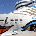 AIDA bella im Hafen von Mallorca