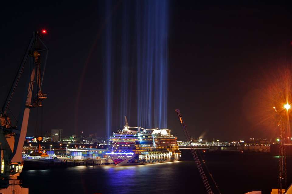 Aida Diva bei Nacht