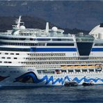 Aida diva - vom Tenderboot aus gesehen