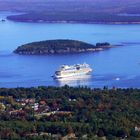 AIDA diva vor Bar Harbor