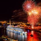 AIDA Feuerwerk beim 827. Hafengeburtstag