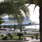 AIDA im Hafen von Furteventura