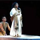 Aida Premiere in der SAP Arena Mannheim 19.5. - Radames und AIda -