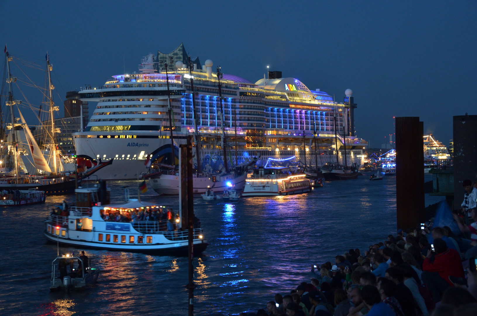 Aida Prima beim Hafengeburtstag