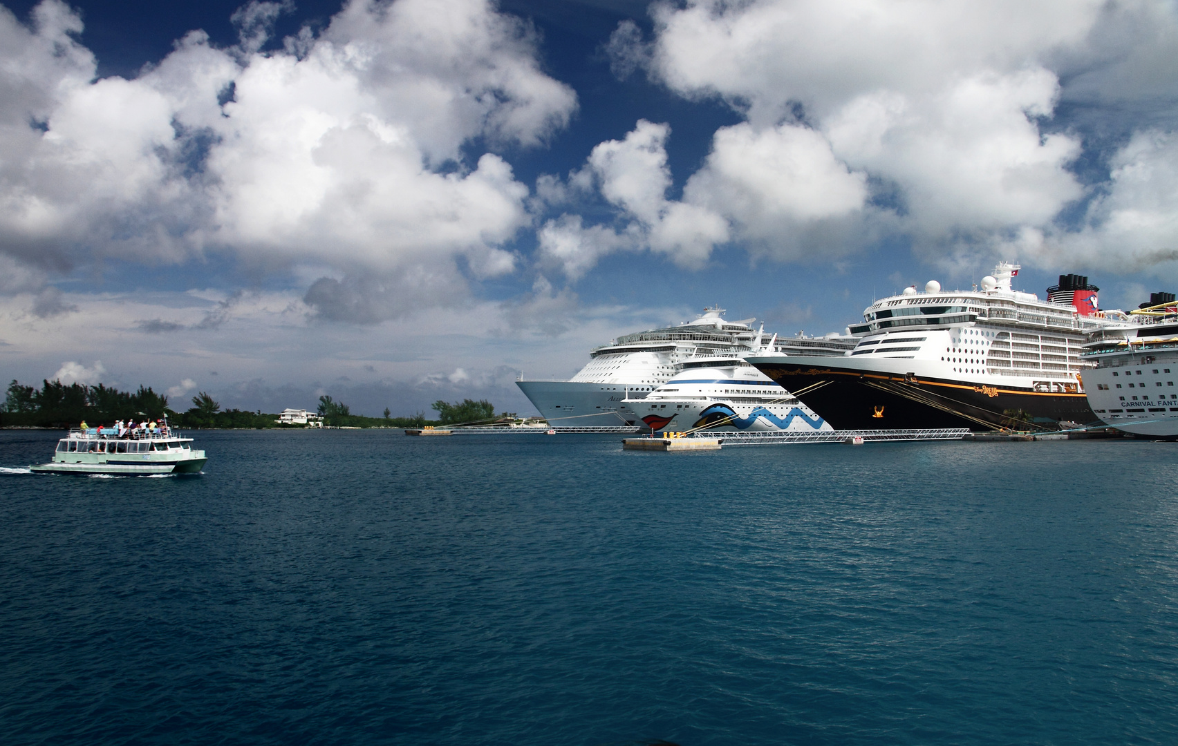 Aida, Royal Caribbean, Disney auf Bahamas