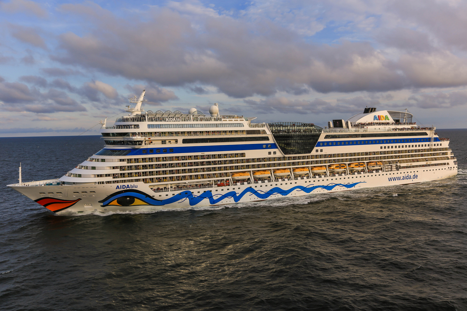 AIDA-Sol meets AIDA Blue, Ostsee