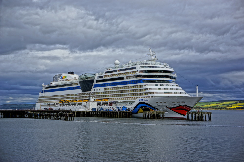 AIDA Stella in Schottland