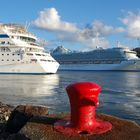 Aida und Caribbean Princess in St. Lucia