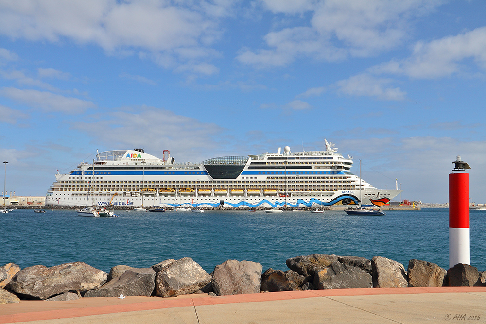 AIDAblu in Fuerteventura