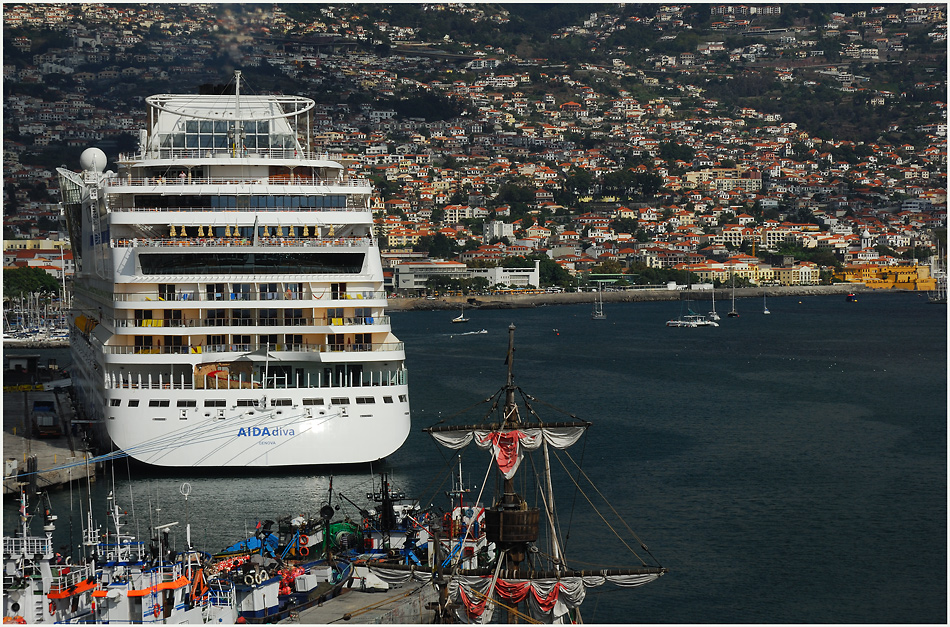 AIDAdiva in Funchal