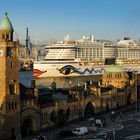 AIDAprima Erstanlauf in Hamburg