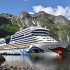 AIDAsol im Eidfjord