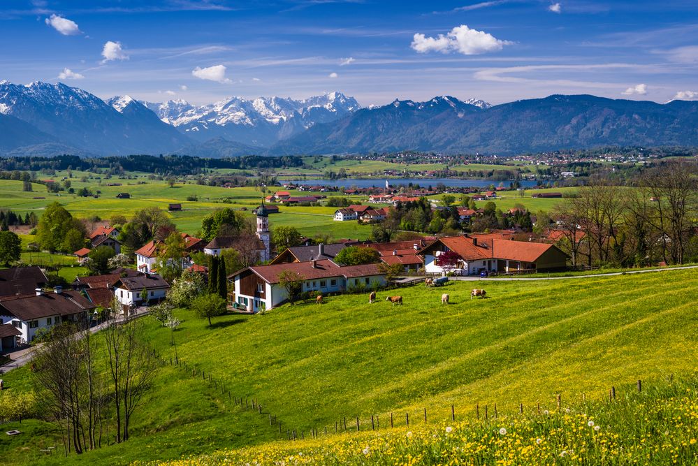 Aidlinger Höhe, Pfaffenwinkel, Oberbayern