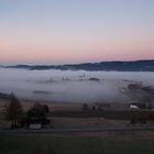 Aigen im Frühsommer kurz vorm Sonnenaufgang