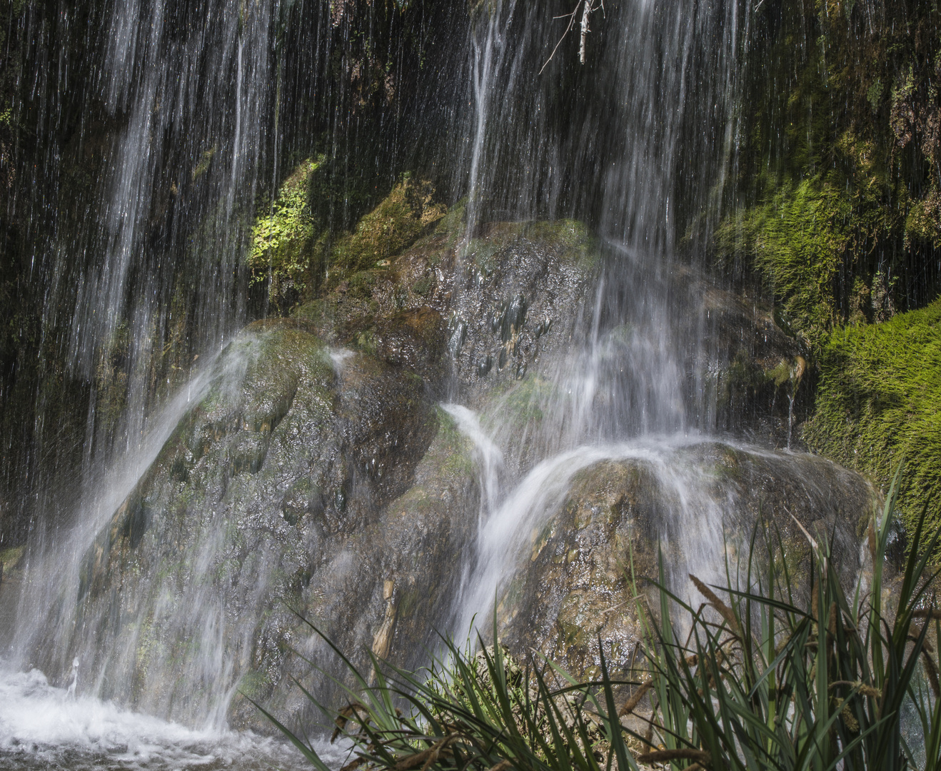 Aigua a raig, (Salt del Murris)