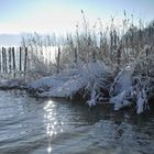 Aiguebelette, l'hiver.