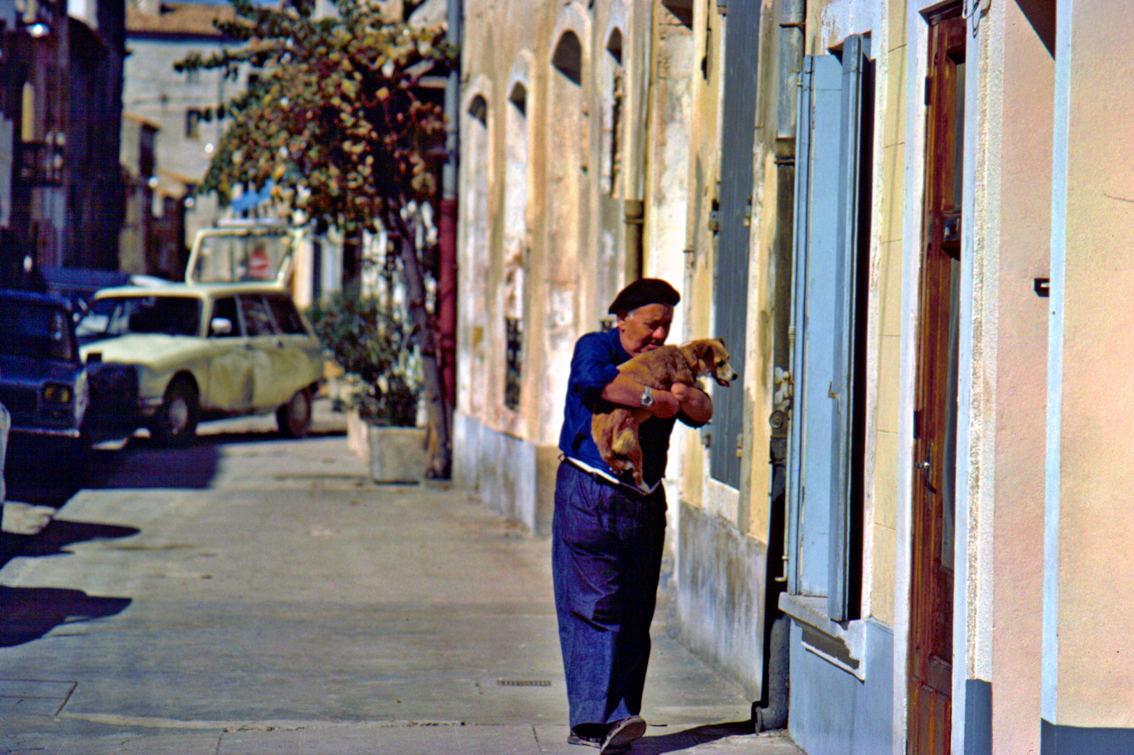 Aigues Mortes 10.1975 Hundeträger