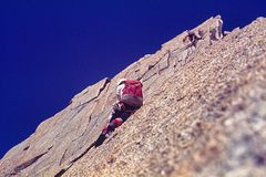 Aiguille du Midi S-Wand (2) (Dia von 1971, gescannt)