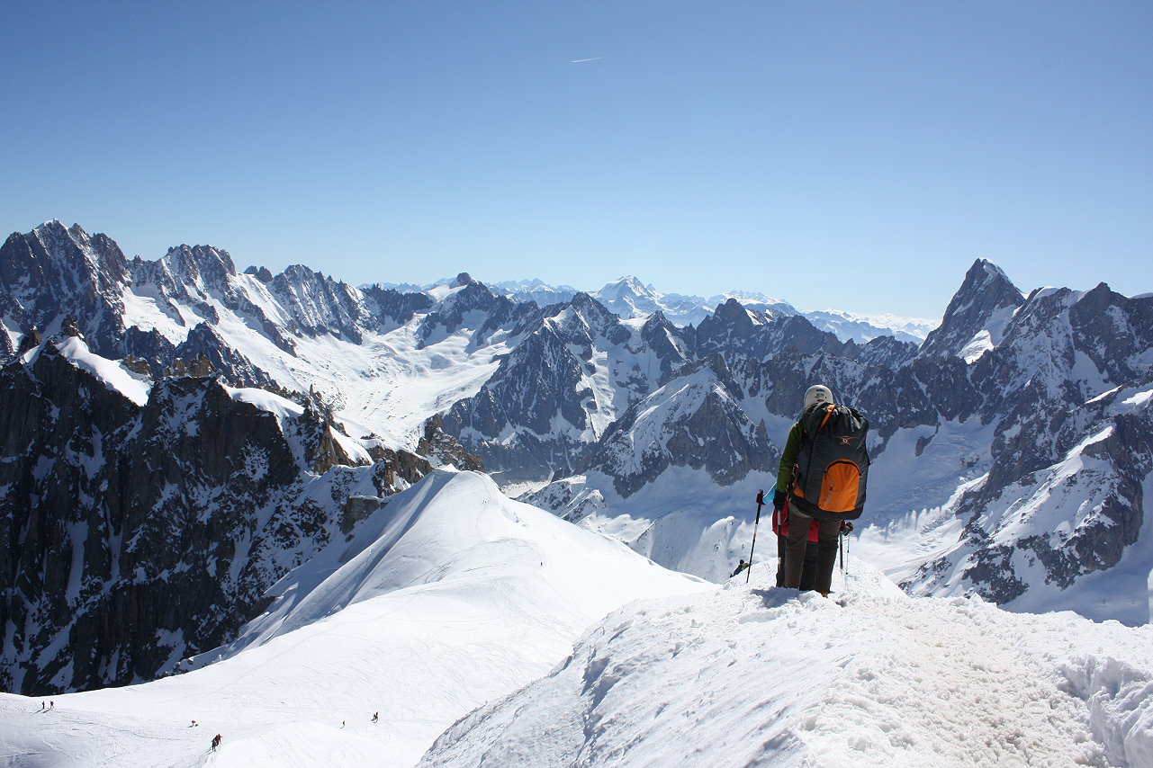 Aiguille du midi / valle Blanche