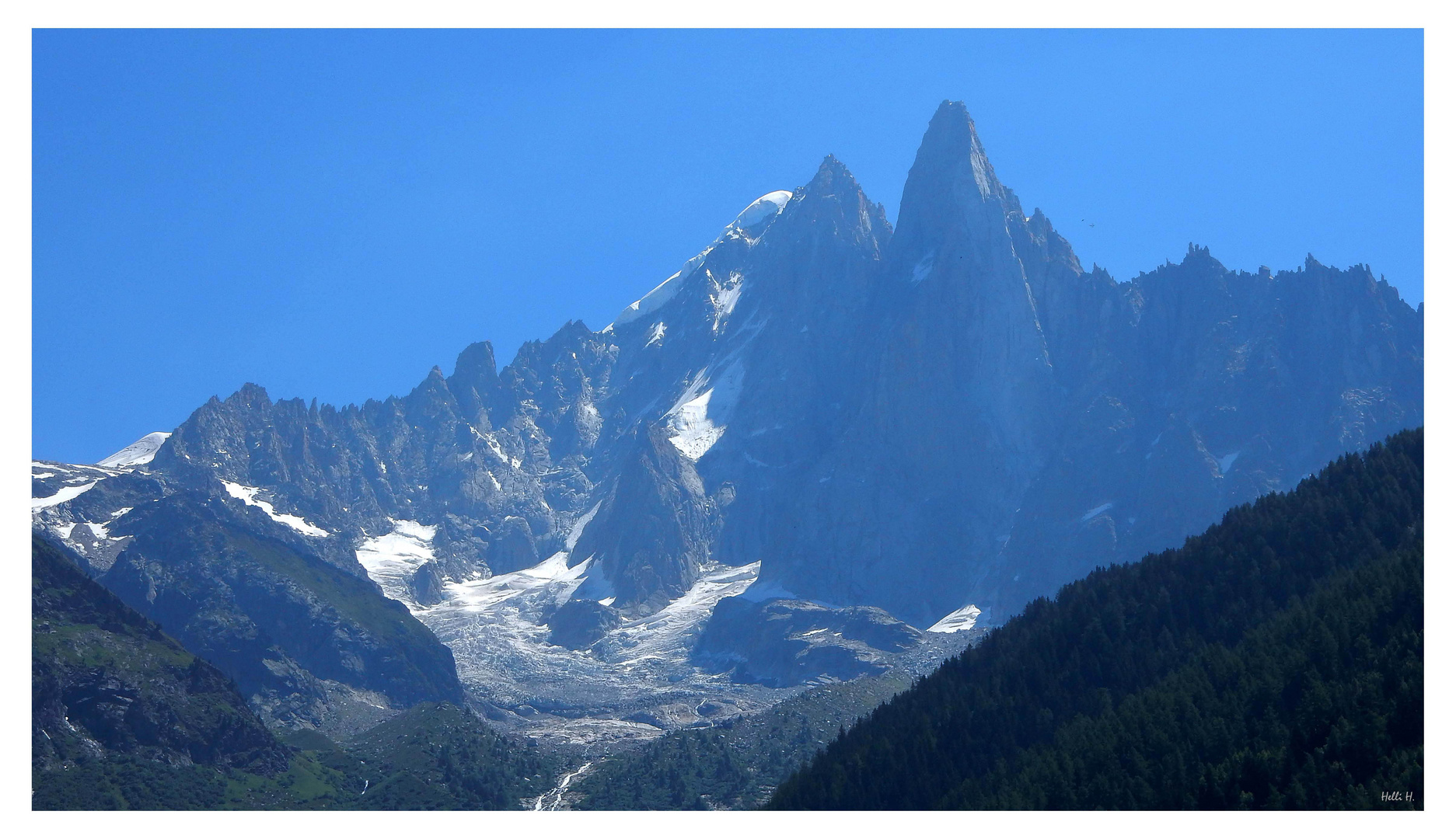 Aiguille Verte & Petit Dru