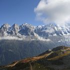 Aiguille Verte with Grand Balcon du Nord (France)