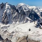 AIGUILLE VERTES et MONT BLANC