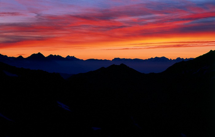 Aiguilles Rouges, Chamonix, Frankreich