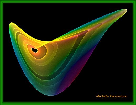 Aile volante lumineuse