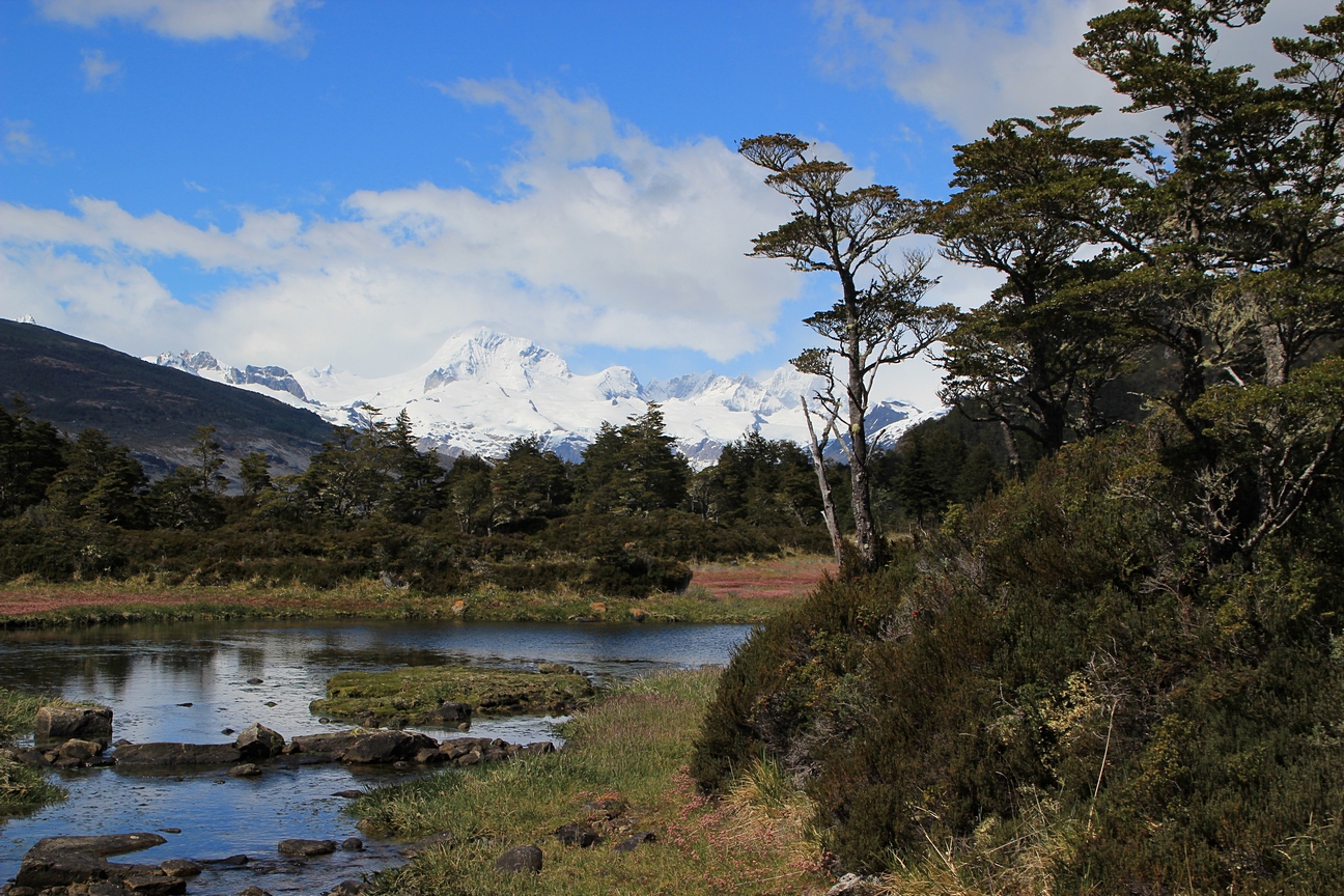 Ainsworth-Bucht mit Darwin Range auf Feuerland