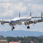 Air 14 Payerne Breitling Super Constellation im Landeanflug