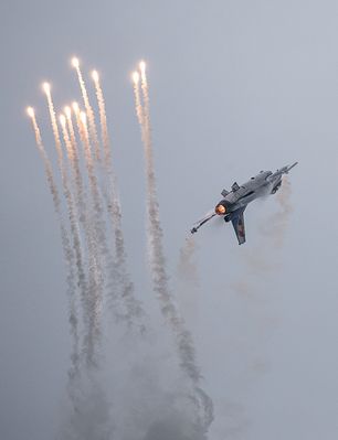 Air 14 Payerne, F16 der Belgischen Luftwaffe