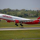 Air Berlin Airbus A330 beim Start