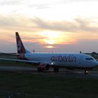 Air Berlin am Abend [Berlin-Tegel]