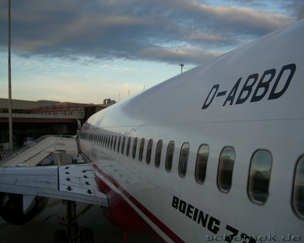 AIR Berlin bei Nacht