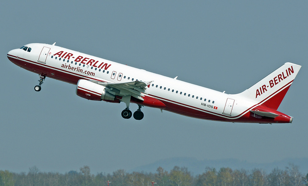 Air Berlin (Belair) Airbus A320-214