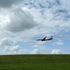 Air Berlin im Landeanflug