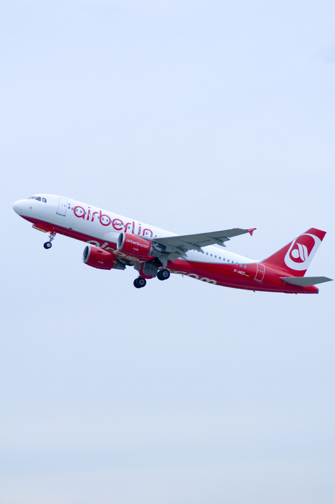 Air Berlin in der Luft