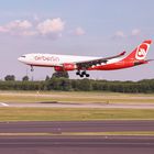 Air Berlin kurz vorm Aufsetzen